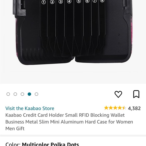 SOLD Credit Card Wallet Holder Aluminum RFID - Picture 5 of 5